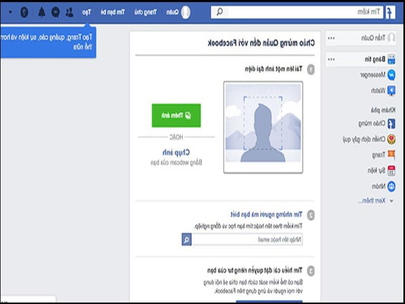 Cách tạo tài khoản Facebook trên máy tính